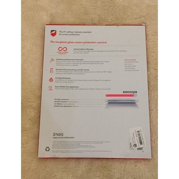 ZAGG 11" iPad Pro InvisibleShield glass+ - Picture 2 of 2